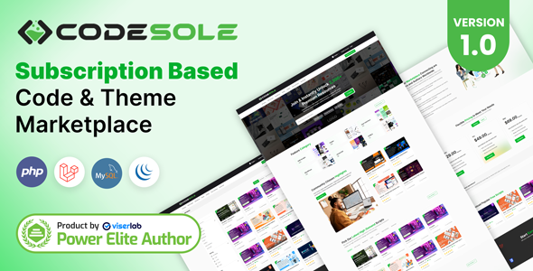 CodeSole Digital Marketplace Platform